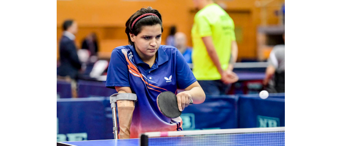 البطلة التي تفوقت على الأصحاء نجله عماد : طموحي ذهبية باريس