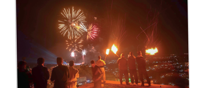 اشعل قنديلك لتضيء لك كل القناديل من البصرة إلى كردستان.. العراقيون يحتفلون بأعياد نوروز