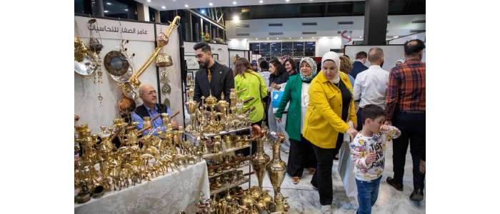 منتجات فريدة في معرض (وصال) للأعمال اليدوية