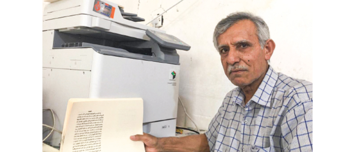 الروائي والكُتبي عبد الزهرة عمارة:  في (أمارجي)  نسعى لاكتشاف المبدعين