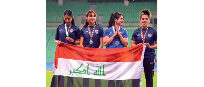 بطولة غرب آسيا لألعاب القوى..  العراق يحصد 39 وساماً ذهبياً وفضياً ونحاسياً
