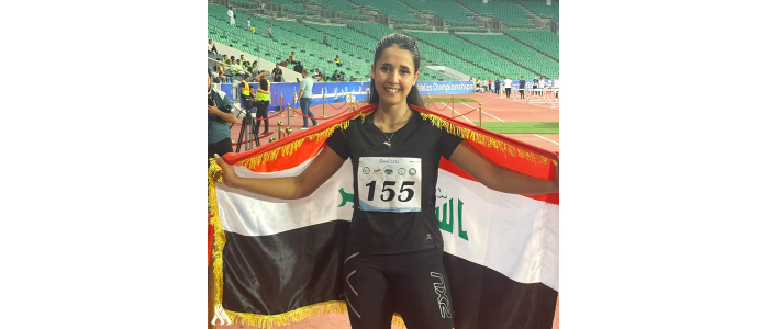 كردستان بمو جمال الفائزة بذهبية غرب آسيا: أخطط للفوز بميدالية أولمبية