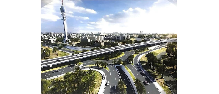 مجسّرات وأنفاق ساحة النسور تضفي ألقاً وجمالاً على بغداد