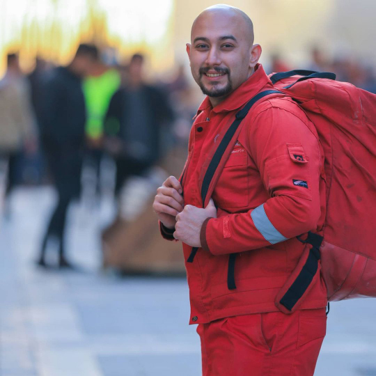 خلدون الصعب: فرحتي لا توصف بتقديمي الإغاثة للمتضررين من الحوادث