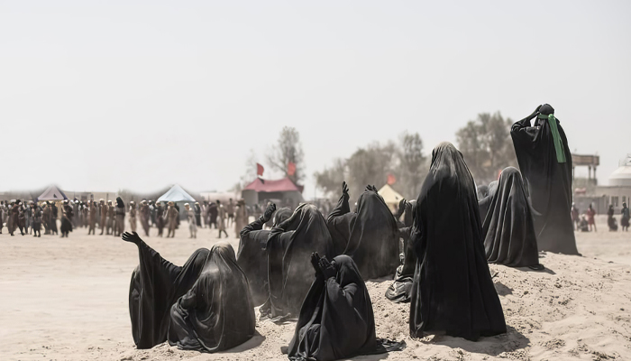 العزاء الحسيني في مسرح (التشابيه)