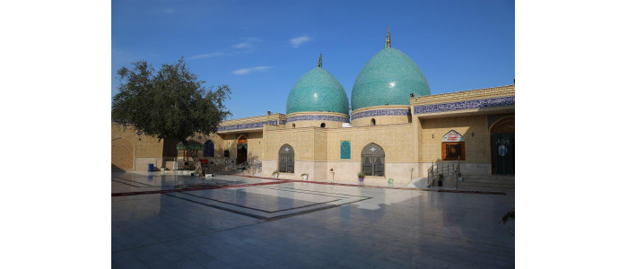 مرقد عمران بن علي في بابل بطـــــــل معركــــــة (النهروان)