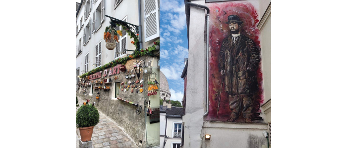 على أرصفة باريس العتيقة رسامو "مونمارتر" يبهرون العالم