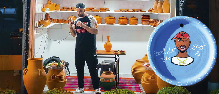 موصلي يعيش في أربيل أمين مهند: تعلمت صناعة الفخار من والدي