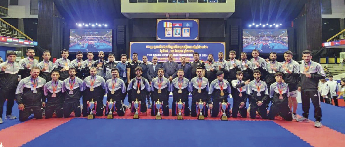 في بطولة أمم آسيا بالكك بوكسنغ فرسان العراق يحصدون 30 وساماً ملوناً