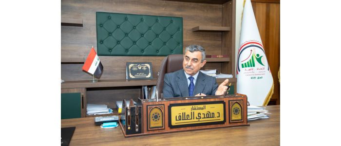 مهدي العلاق كبير مستشاري الأمم المتحدة: التعداد العام للسكان 2024..  150 ألف جهاز لوحي لجمع البيانات من الميدان