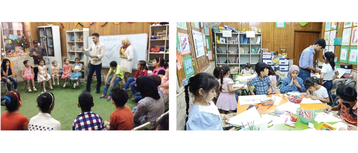 آمال ابراهيم : مركز المتنبي الصغير  بيئة تعليمية وتأهيلية لمواهب الطفل