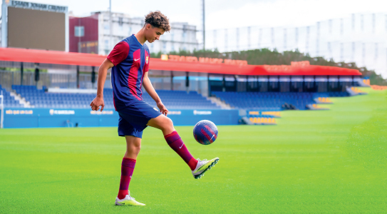 نوح درويش.. نجم برشلونة الشاب  بين ألمانيا والعراق