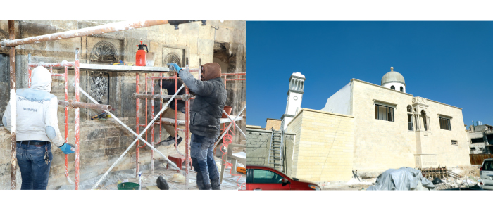 كنيسة الطاهرة للكلدان الكاثوليك.. تحفة تراثية تعاود الحياة بعد تدميرها