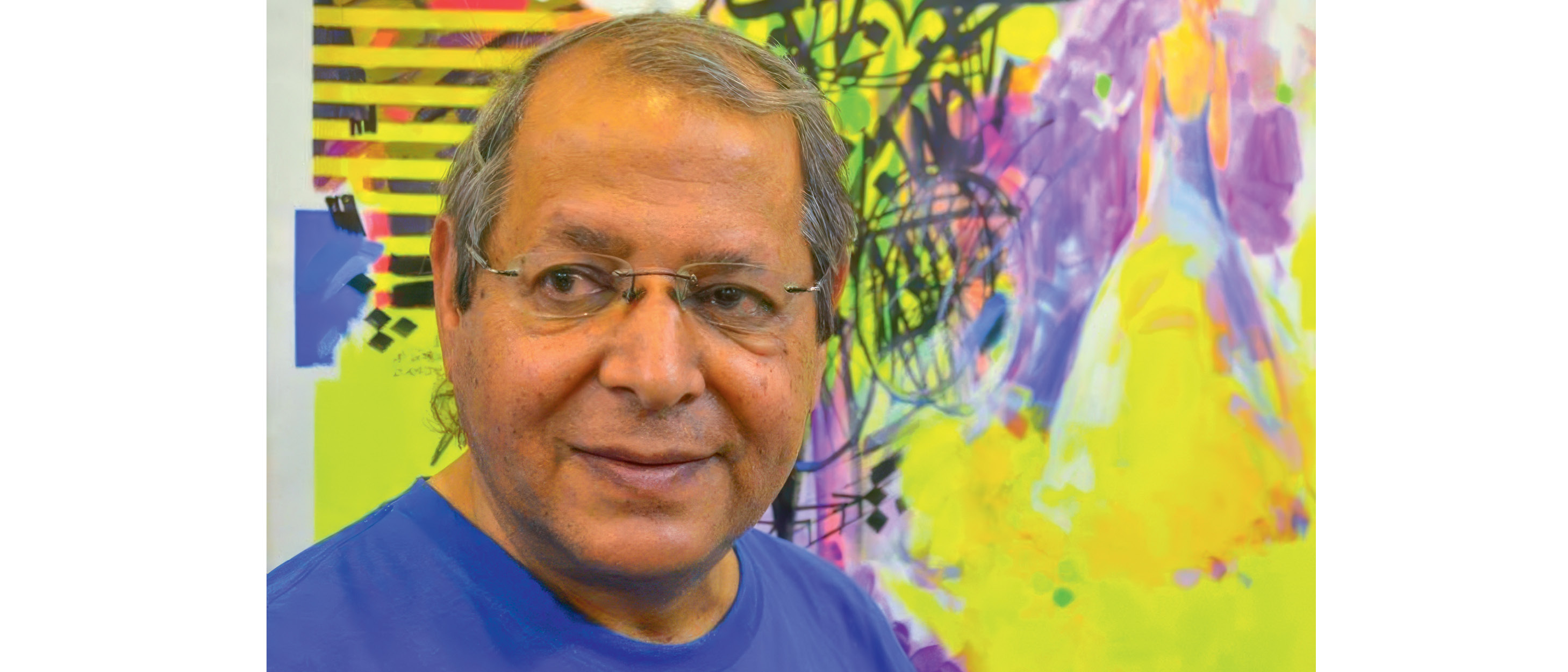 التشكيلي ضياء الخزاعي.. تمردٌ على التقليد واحترام للدرس الأكاديمي