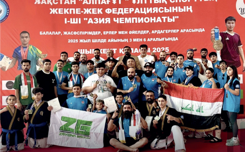 في بطولة آسيا بـ (الباغوت).. العراق يخطف 13 وسامًا ذهبيًا و24 فضيًا و12برونزيًا