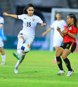 المحترفة ديانا داود: أشارك في كتابة تاريخ كرة القدم النسوية العراقية