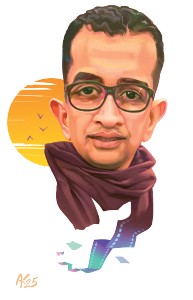 مهدي طالب.. الصارم عند العمل الساخر في الحياة