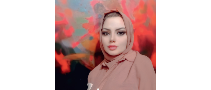 التشكيلية نغم صالح: المـرأة رمز لذاتي الإنسانية وبطلة رئيسة في أعمالي