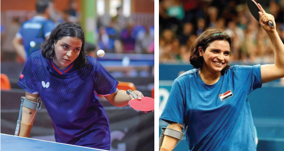 نجلاء عماد.. بطلة من ذهب